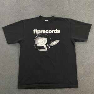 FTP Records T-Shirt Mens XL Sign or Die Graphic Print Tee‎ F*ck The Population